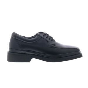 Hitchcock Mens Bike Toe Oxford Black Shoes (NWT)